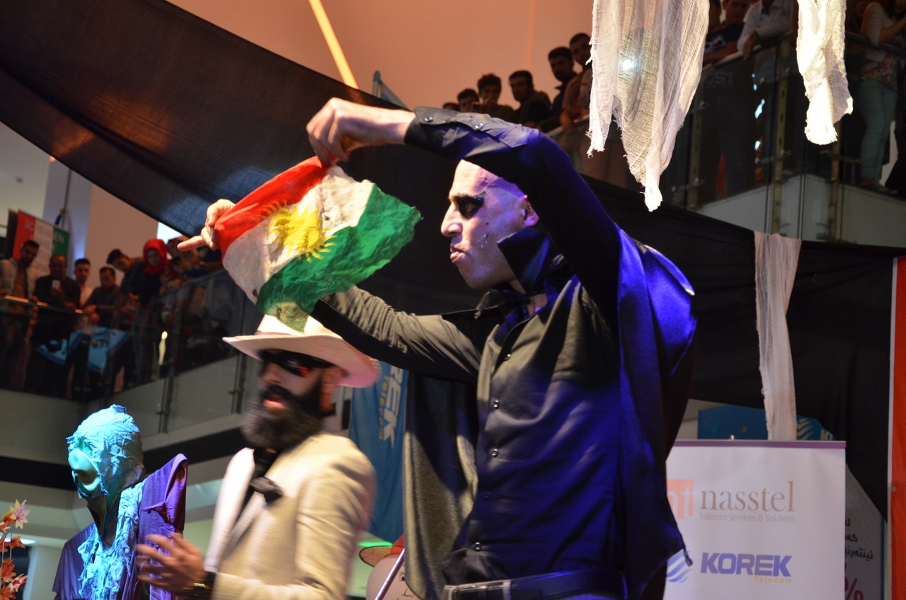 Halloween in Erbil, the capital of the Kurdistan Region, Oct. 31, 2016. (Photo: Kurdistan24)